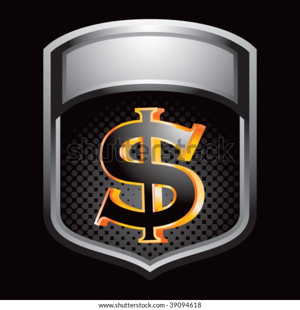 Dollar Sign Silver Display Stock Vector (Royalty Free) 39094618 ...