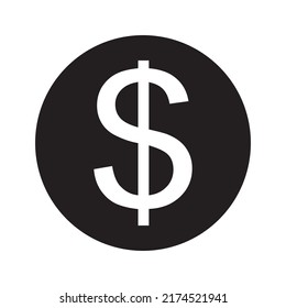 Dollar sign simple icon on white background. Vector illustration. Money cash Vector illustration, EPS10.Currency symbol vector.