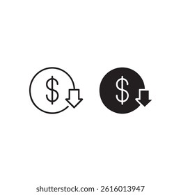 Dollar sign with smart eps premium file for your design easy to use