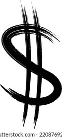 Dollar Sign symbol Icon vector