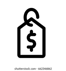dollar sign tag