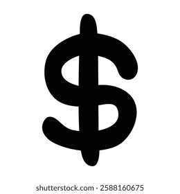 Dollar sign vector, dollar sign clip art, dollar currency symbol, US dollar money currency sign