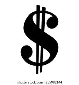 Dollar Sign Vector Icon
