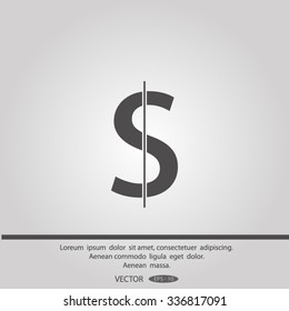 Dollar Sign Vector Icon