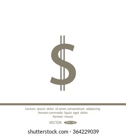 Dollar Sign Vector Icon