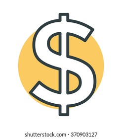 Dollar Sign Vector Icon
