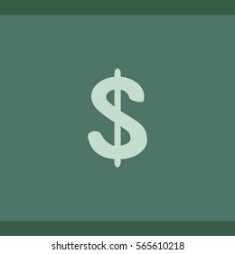 Dollar sign, vector icon