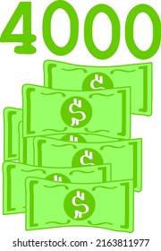 dollar sign vector illustration on white background. vector art