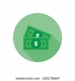 Dollar sign vector, money icon, currency symbol