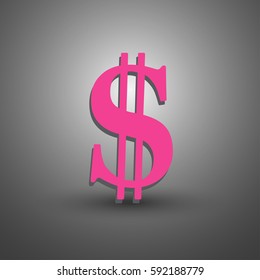 dollar sign web icon