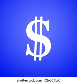 Dollar sign web icon