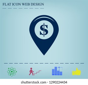 Dollar sign,point area,Vector