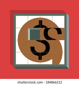 Dollar Sliding Puzzle