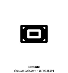 dollar solid icon, design inspiration vector template for interface