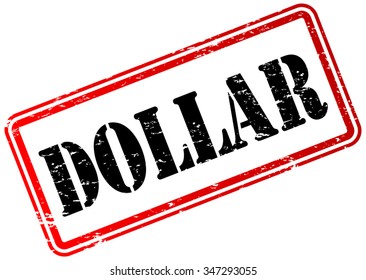 Dollar Stamp Badge