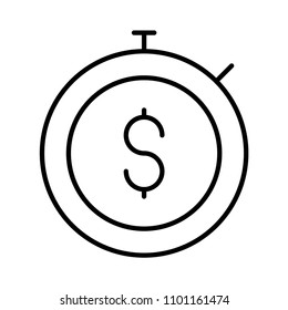 dollar stop watch 
