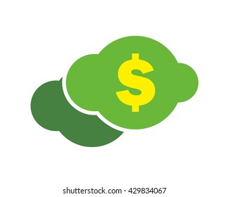 dollar symbol currency finance money price image vector icon