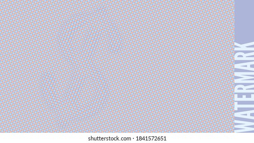 Dollar-Symbol wird aus gepunktetem Muster hervorgegangen. Digitales Wasserzeichen für Sicherheitspapiere, Zertifikate, Gutscheine oder Banknoten. Generative Computerkunst. 3D-Vektorgrafik. 