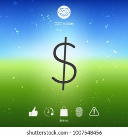 Dollar symbol icon