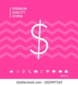 Dollar symbol icon