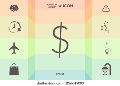 Dollar symbol icon