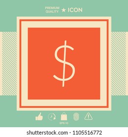 Dollar symbol icon