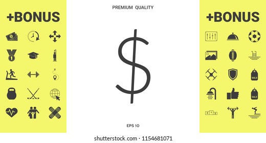 Dollar symbol icon