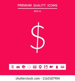 Dollar symbol icon