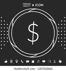 Dollar symbol icon