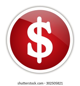 Dollar symbol icon.