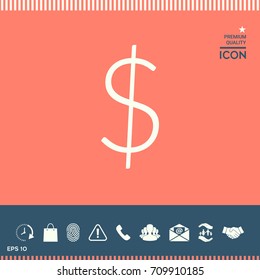 Dollar symbol icon
