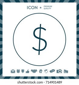 Dollar symbol icon
