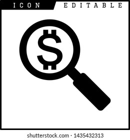 dollar symbol icon isolated sign symbol vector illustration - vector