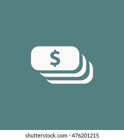 Dollar symbol. USD currency icon.