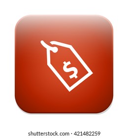 Dollar tag icon