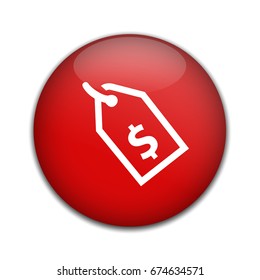 Dollar tag icon