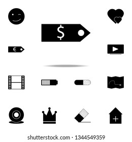 dollar tag icon. web icons universal set for web and mobile