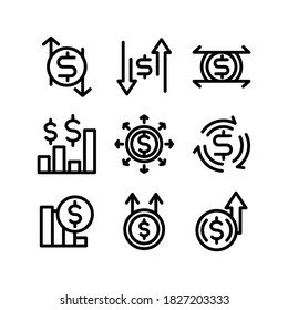 Dollar Value Icon Or Logo Isolated Sign Symbol Vector Illustration - Collection Of High Quality Black Style Vector Icons
