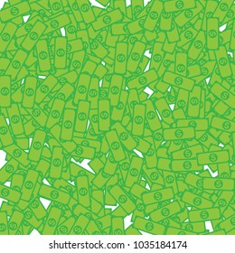Dollar vector background art