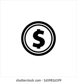 dollar vector design icon for the web