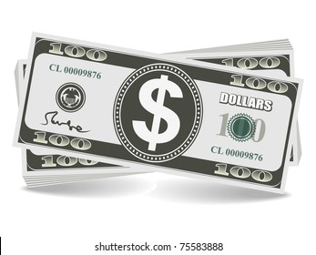 Dollar, vector eps 8