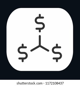 dollar vector icon