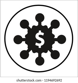 dollar vector icon