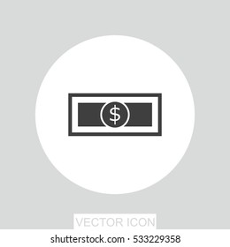 Dollar vector icon