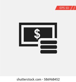 Dollar vector icon