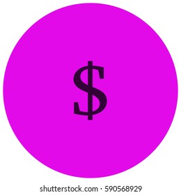 Dollar vector  icon