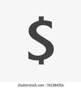 Dollar vector icon Dollar vector icon