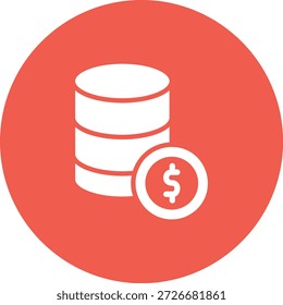 Dollar Vector Icon Design Illustration