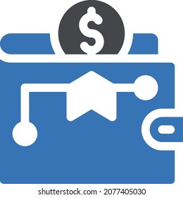 dollar vector illustration isolated on a transparent background . glyph vector icons for concept or web graphics.