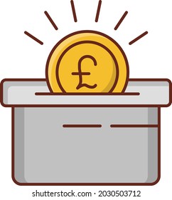 Dollar-Vektorgrafik auf transparentem Hintergrund. Symbole in Premium-Qualität. Vector Line Flaches Farbsymbol für Konzept und Grafikdesign.